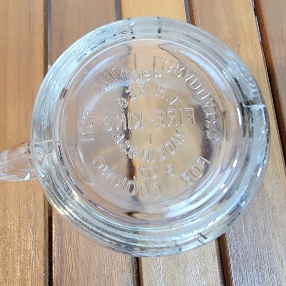 RARE Vintage Fire King Colonial Stores Rooster Measuring Cup 8 oz. - Picture 6 of 9